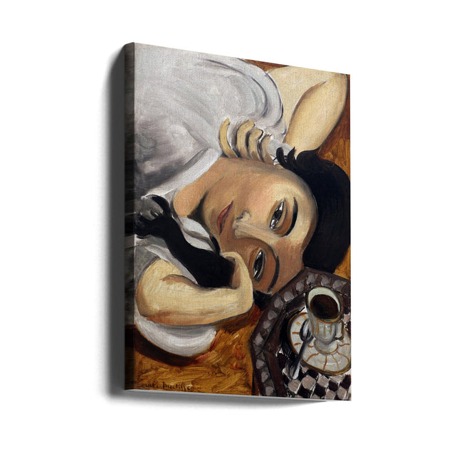 Wall art Lorette Con Una Tazza Di Caffe 1916-0