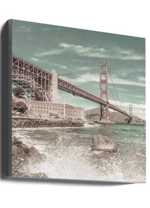 GOLDEN GATE BRIDGE Coastline Impression | urban vintage style-0