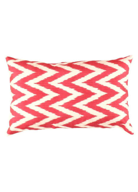 Canvello Canvello Zig Zag Pink Decorative Pillows - 16"x24"