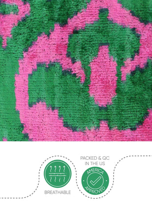 Canvello Decorative Pink Pillows For Couch - 18x18 |Set of 2|