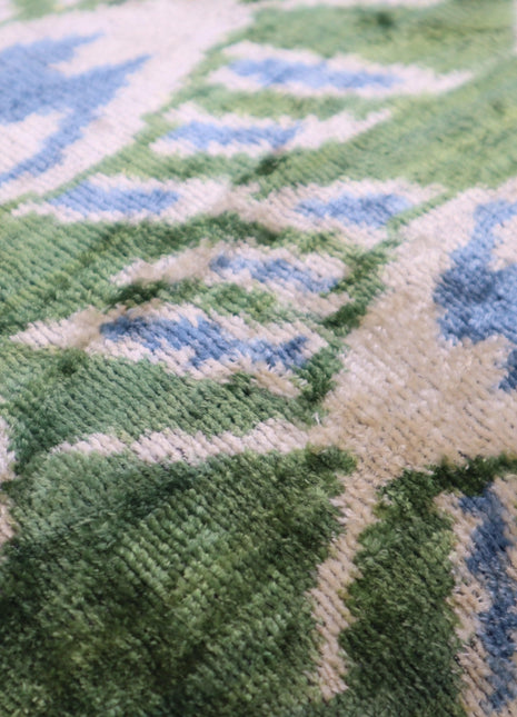 Canvello Handmade Green Velvet Throw Pillows - 20x20