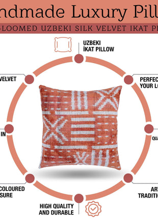 Canvello Handmade Velvet Throw Pillows  - 16x16 in