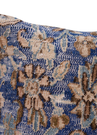 Canvello Kerman Rug Blue Accent Pillows - 18"x18"