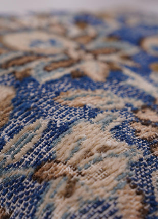 Canvello Kerman Rug Blue Accent Pillows - 18"x18"