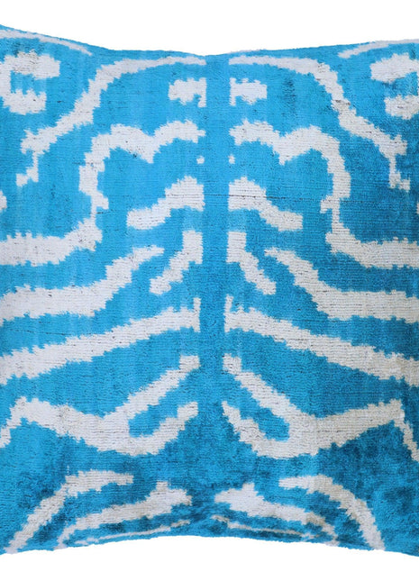 Canvello Luxury Blue Throw Pillows For Couch - 16x16 inch