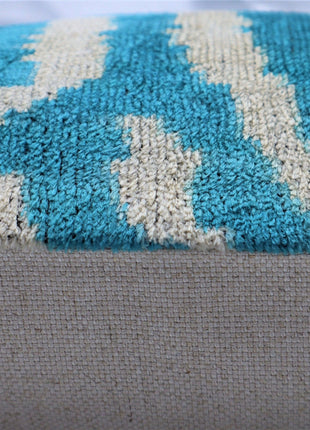 Canvello Luxury Blue Throw Pillows For Couch - 16x16 inch