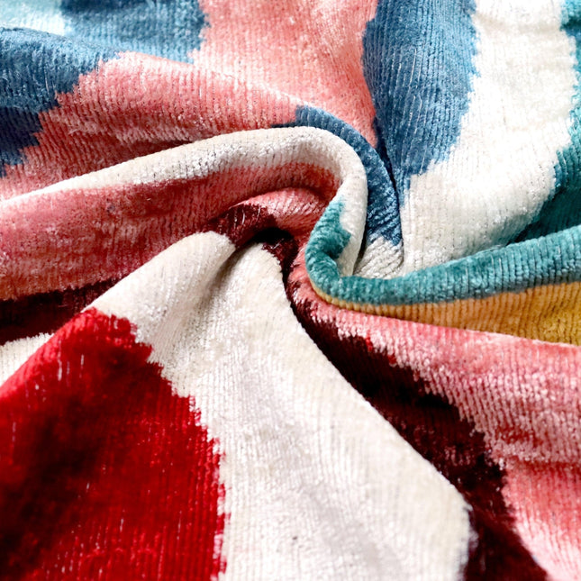 Canvello Luxury Multi Color Throw Pillows Donw Filled - 16x24 in