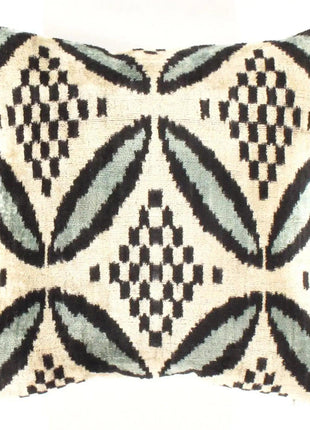 Canvello Turkish Beige And Black Throw Pillows - TI 80