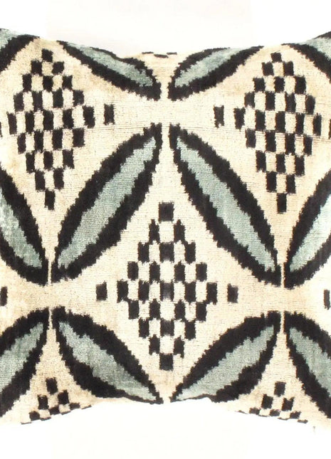 Canvello Turkish Beige And Black Throw Pillows - TI 80