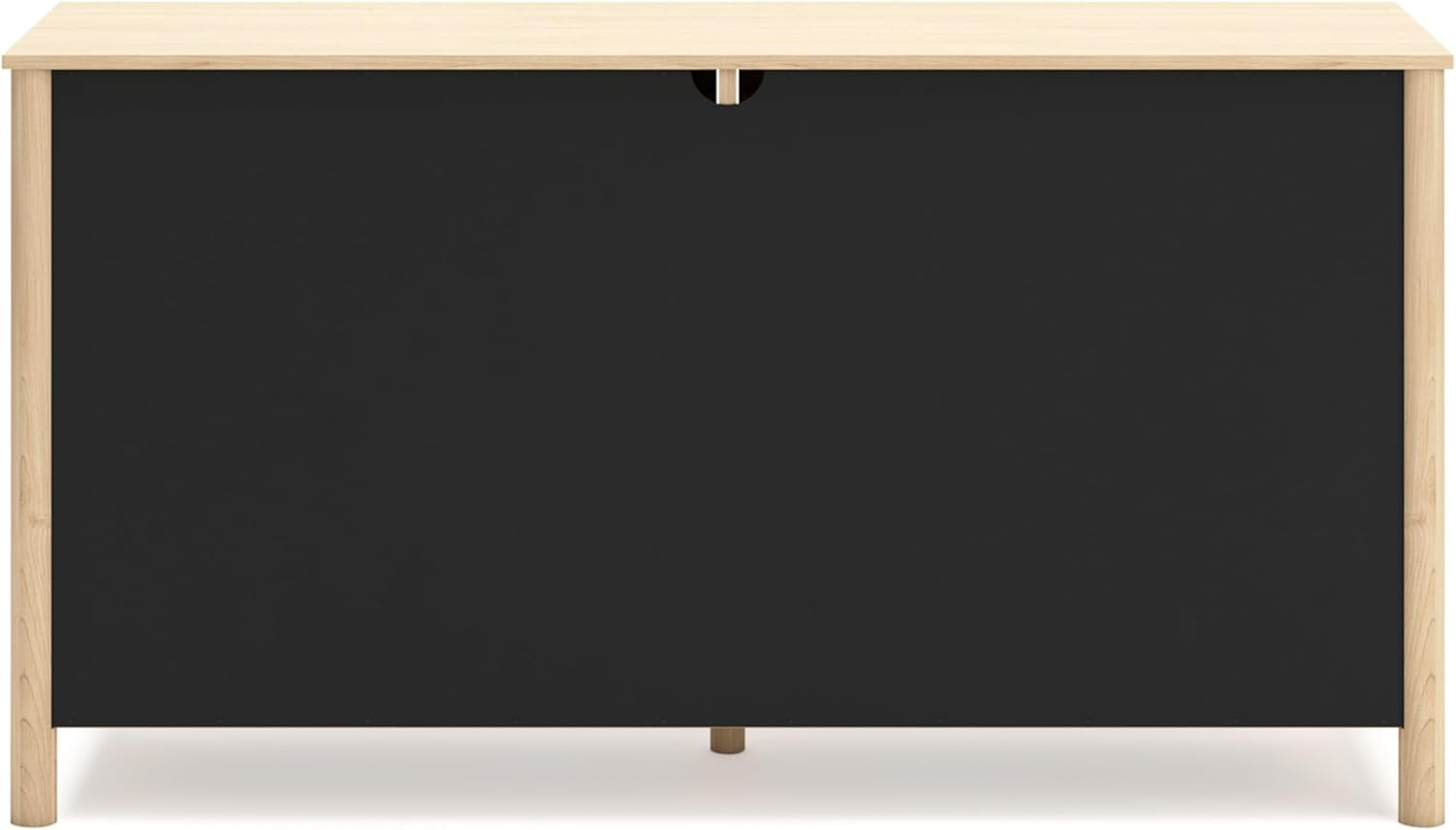 Light Brown Six Drawer Dresser For Bedroom Storage