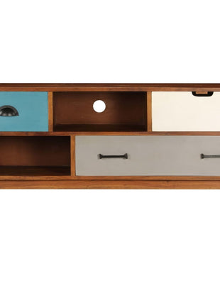 TV Cabinet with 3 Drawers 43.3"x13.7"x19.6"-4