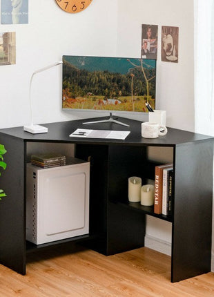 Triangle Corner Computer Desk-1