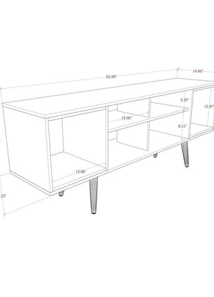 Manhattan Comfort Theodore 62" TV Stand-3