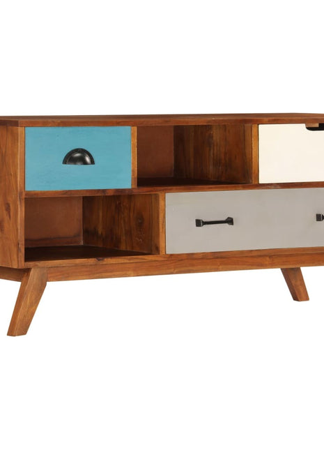 TV Cabinet with 3 Drawers 43.3"x13.7"x19.6"-0