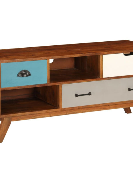 TV Cabinet with 3 Drawers 43.3"x13.7"x19.6"-3