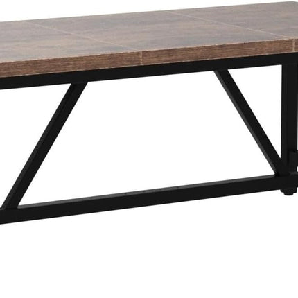 70.8" Large Kitchen Dining Room Table for 6-8 People, Rustic Brown Farmhouse Industrial Wood Style Rectangle Apartment Dinning Room Dinette Tables for Eating Dinner-3