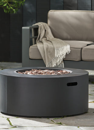 Round Iron Fire Pit-4