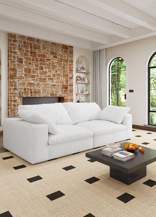 Modular Sectional Couch 80' Down Filled Modular Sectional Sofas for Living Room,Cushion Covers Removable loveseater 2seaters-3