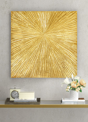Hand Painted Dimensional Resin Wall Art-1