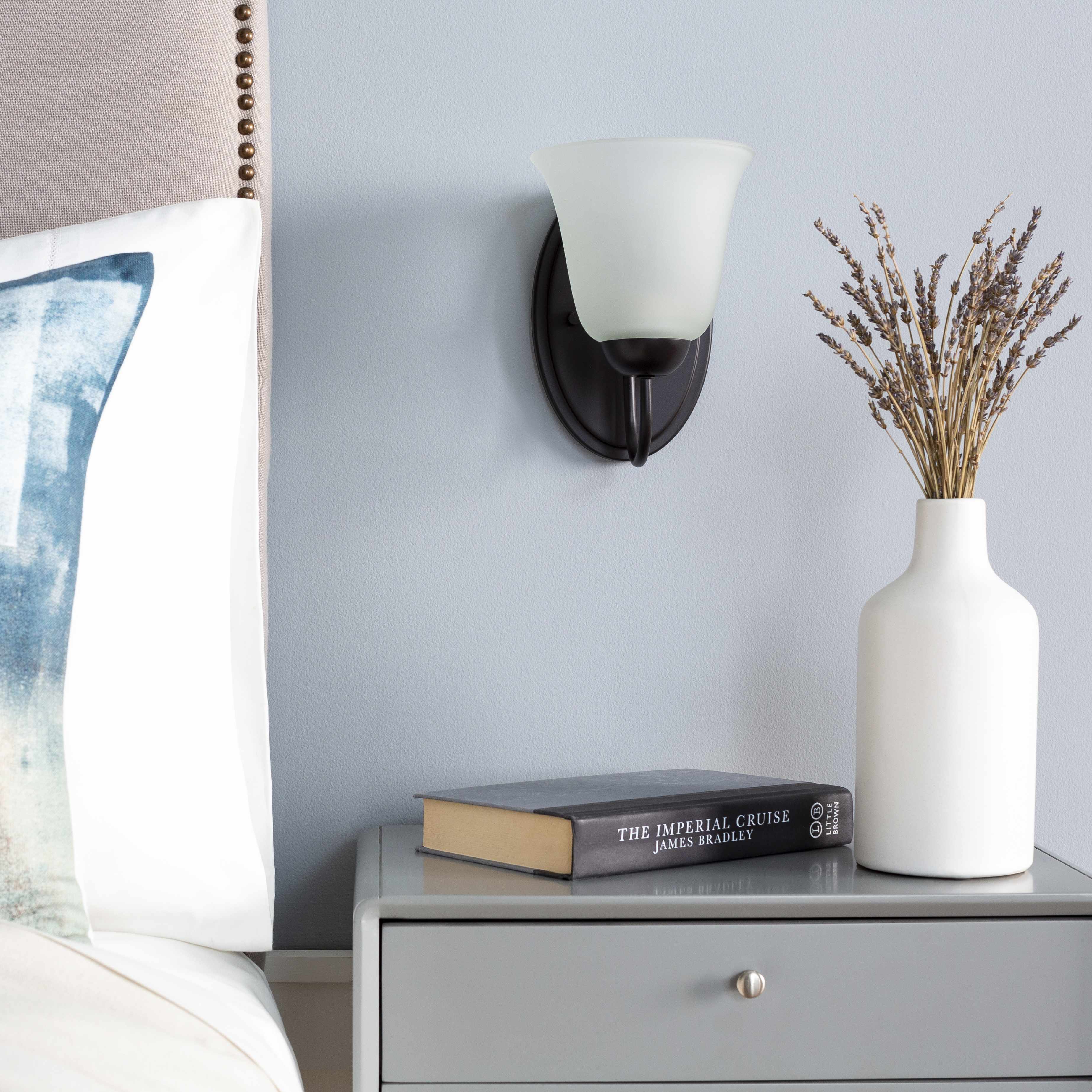 Heysham Black Iron Wall Sconce - Clearance-2