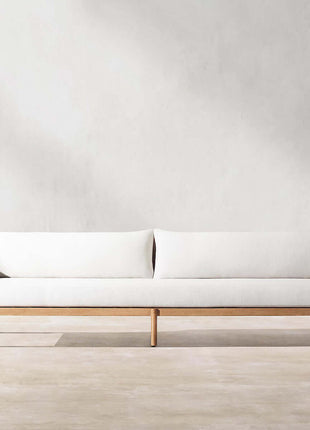 Malta Teak Rattan Sofa-4