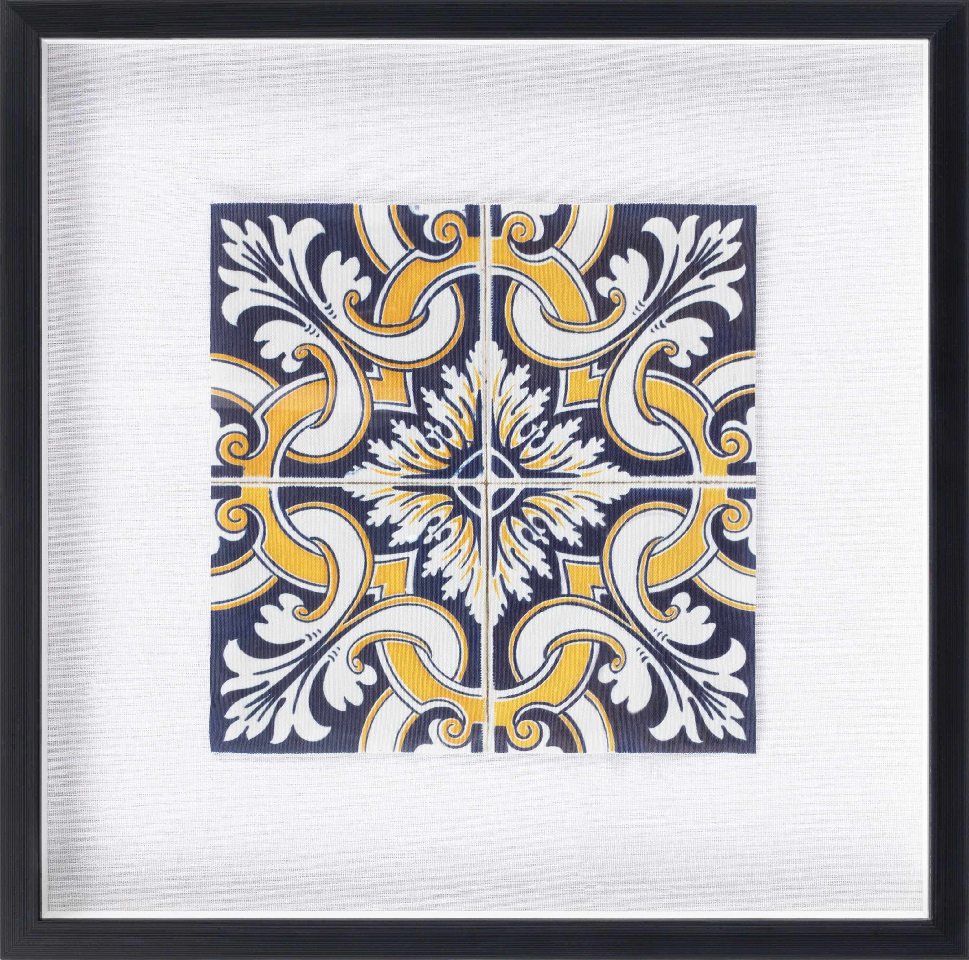 Mazgirt Majestic Black Frame Wall Art Piece-0