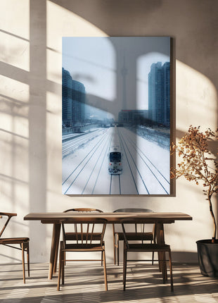 Train and Storm-Art prints Toronto-2