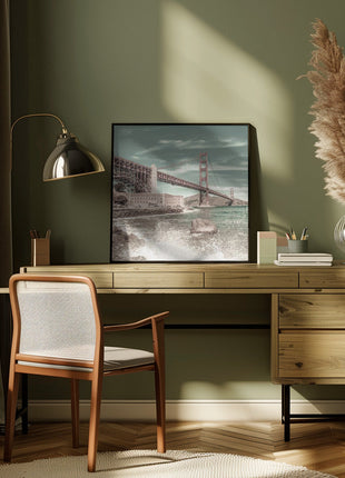 GOLDEN GATE BRIDGE Coastline Impression | urban vintage style-4