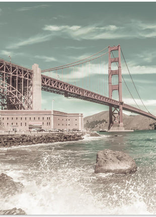 GOLDEN GATE BRIDGE Coastline Impression | urban vintage style-2