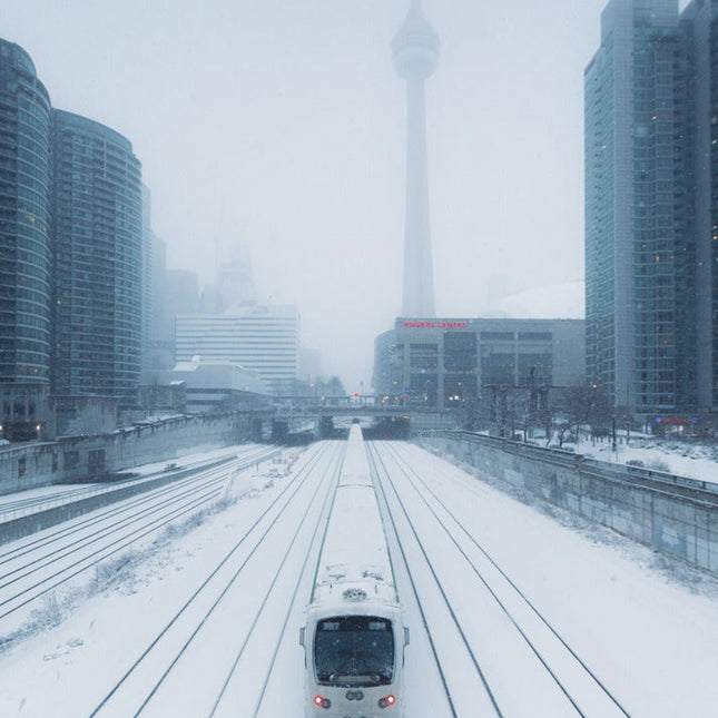 Train and Storm-Art prints Toronto-1