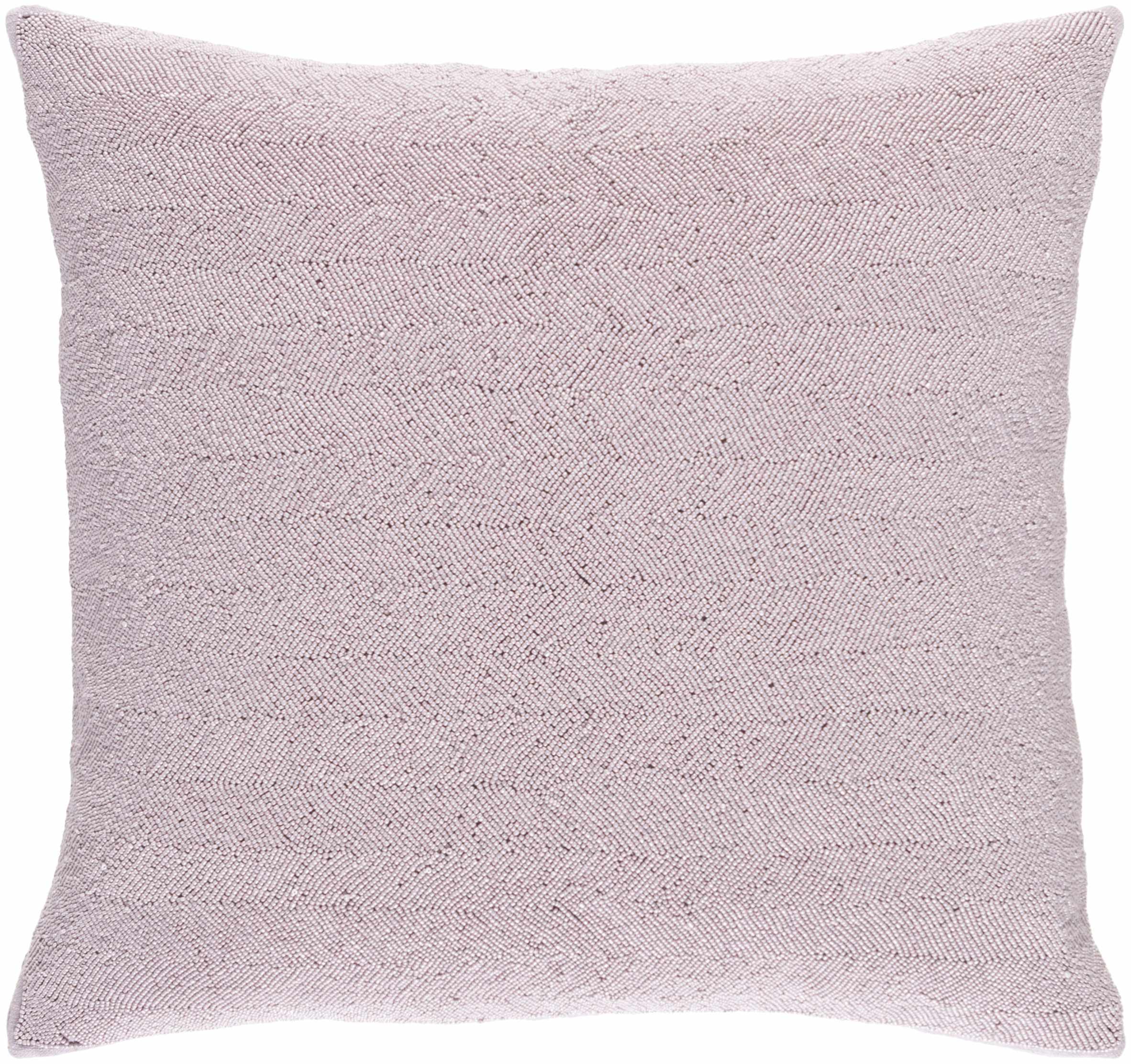 Textured gray pillow on a white background