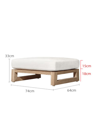 Sebastian Teak Ottoman Sofa-1