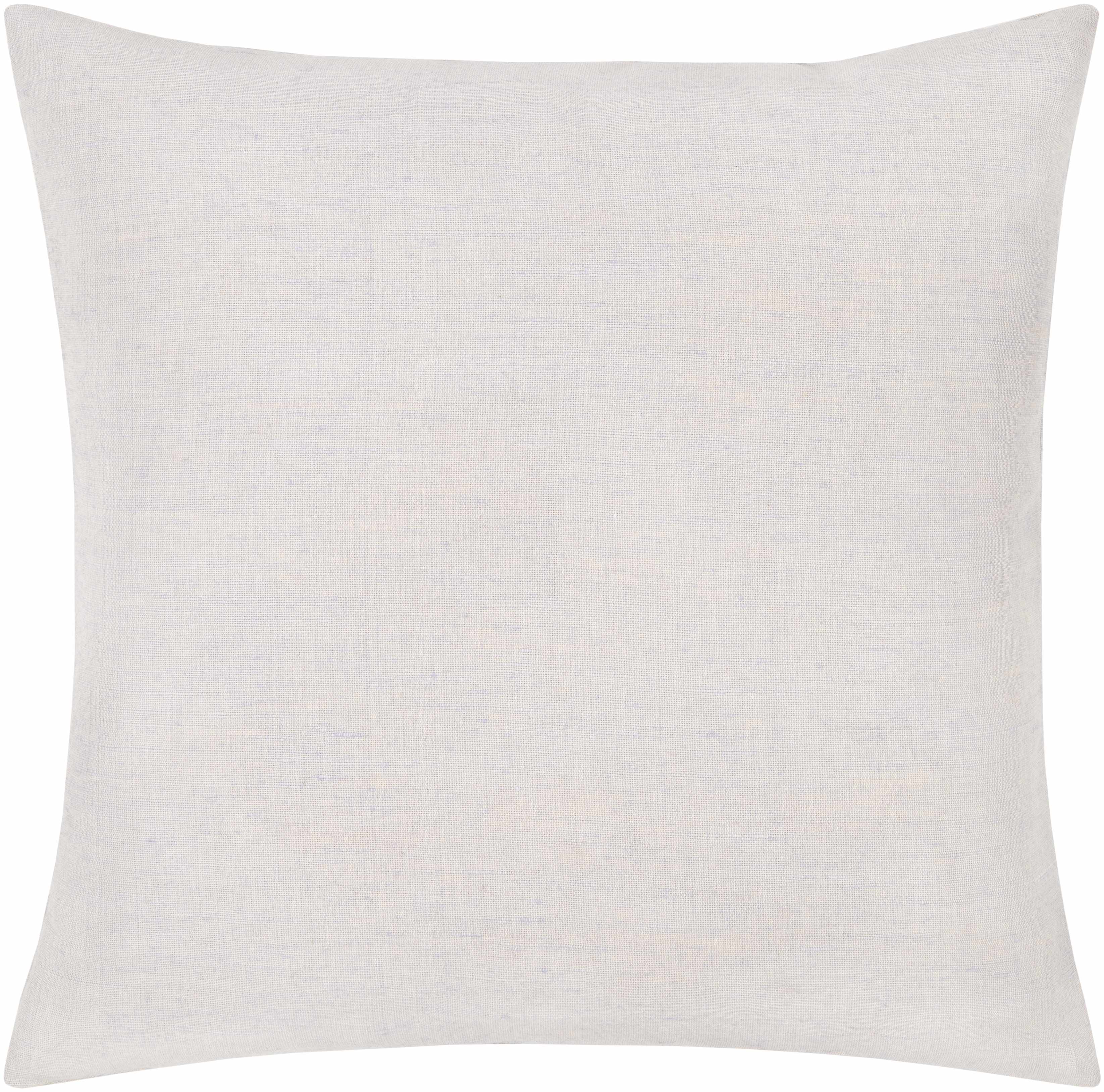 White pillow on a white background