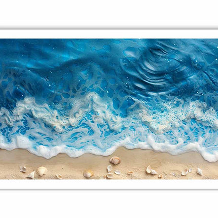 Ocean Waves  Canvas Art Print