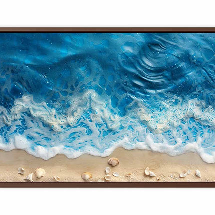 Ocean Waves  Canvas Art Print
