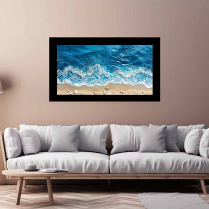 Ocean Waves  Canvas Art Print