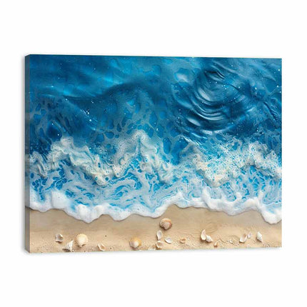 Ocean Waves  Canvas Art Print