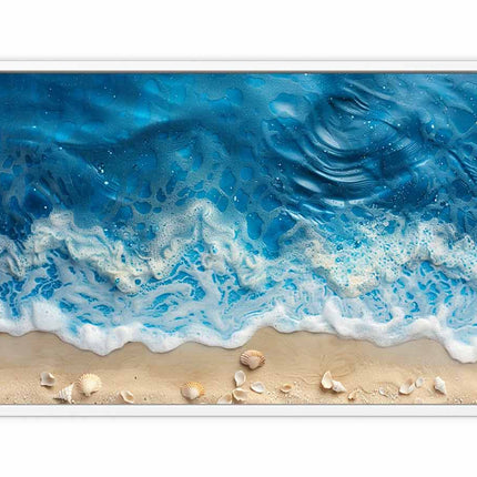 Ocean Waves  Canvas Art Print