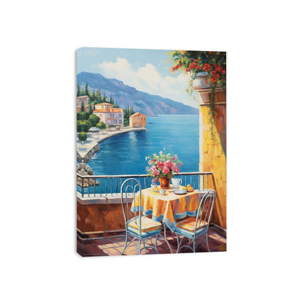 Mediterranean Art Painting  Canvas Art Print