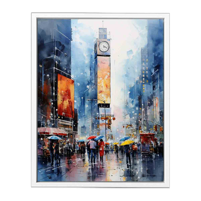 Times Square  Canvas Art Print