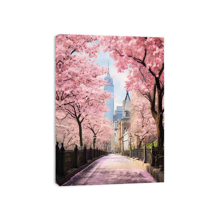 New York Spring Art Canvas Art Print