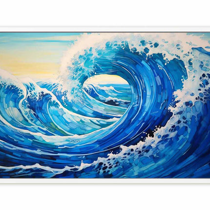 Ocean Waves  Canvas Art Print