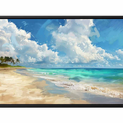 Beach Landscape Canvas Art Print