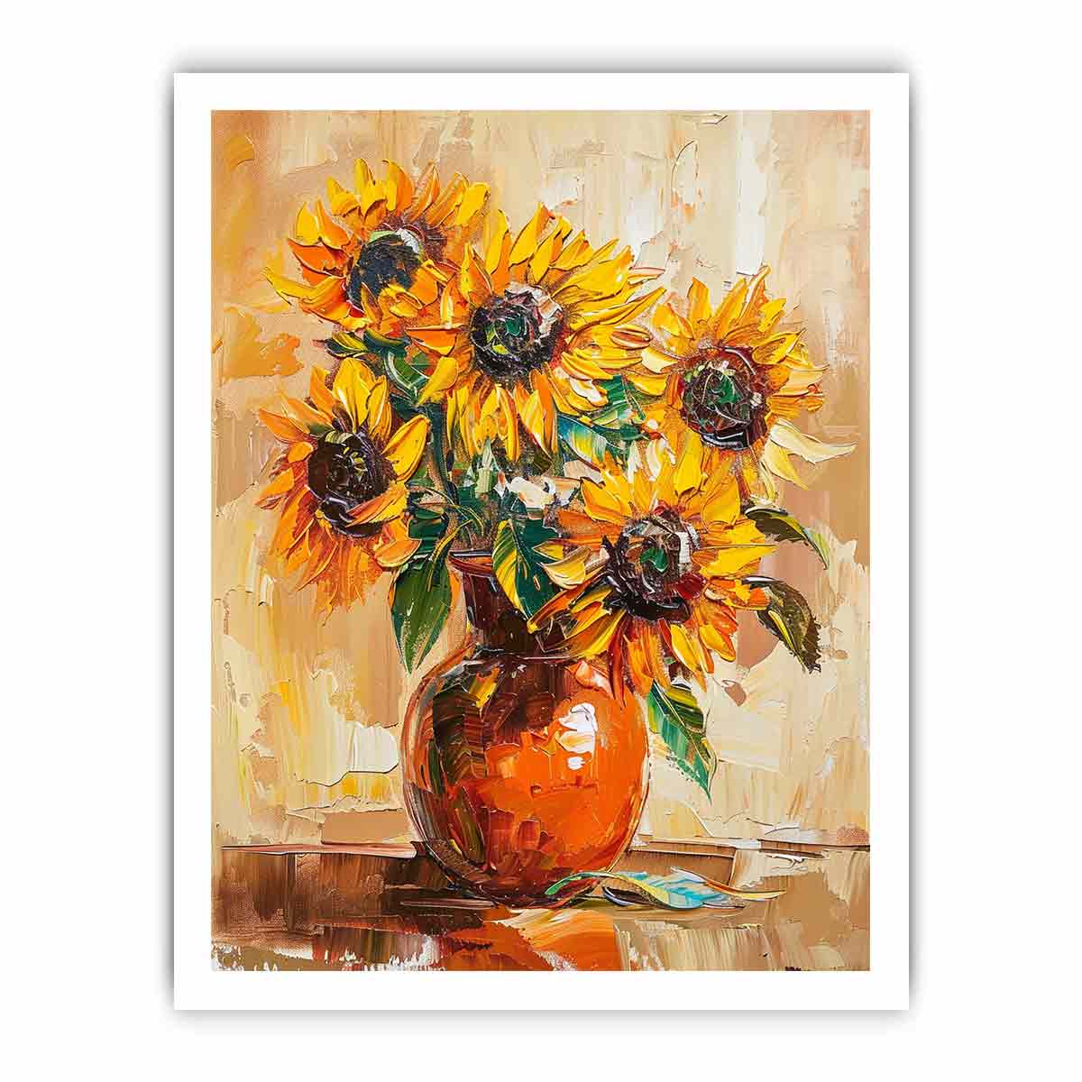 Vase of Flowers Wall Art