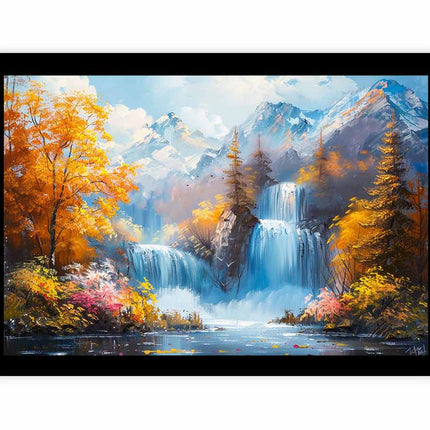 Waterfall Landscape Wall Art