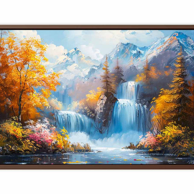 Waterfall Landscape Wall Art