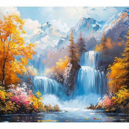 Waterfall Landscape Wall Art