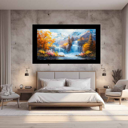 Waterfall Landscape Wall Art