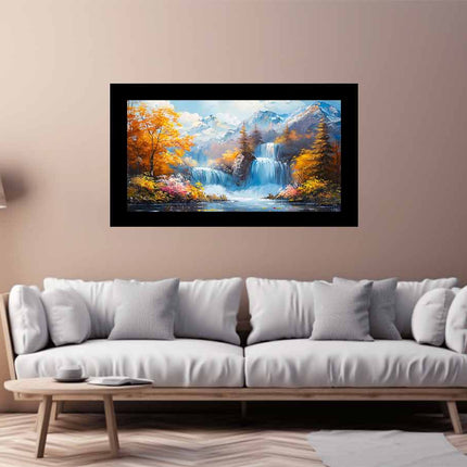 Waterfall Landscape Wall Art