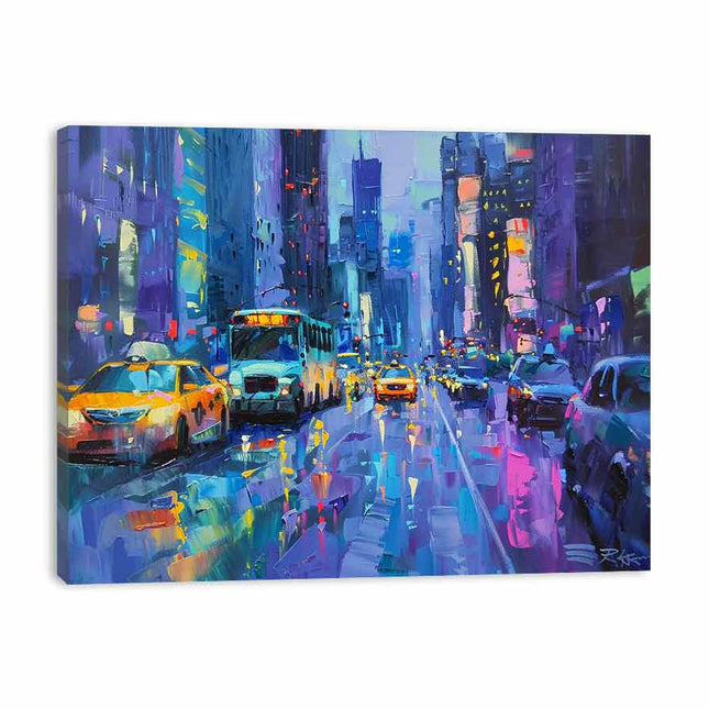 Street Canvas Art Print